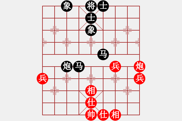 象棋棋譜圖片：ｌｉｎ[370913262] -VS- 橫才俊儒[292832991]（和） - 步數(shù)：60 