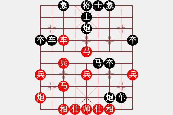 象棋棋譜圖片：棋自苦寒來(北斗)-負(fù)-太湖戰(zhàn)神(電神) - 步數(shù)：40 