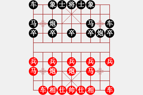 象棋棋譜圖片：2354 - 步數(shù)：10 