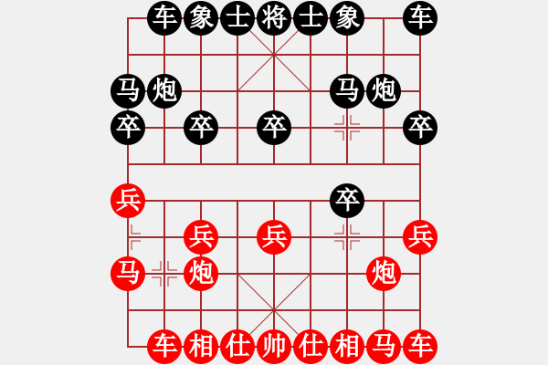 象棋棋譜圖片：4444 - 步數(shù)：10 