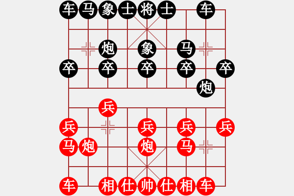 象棋棋譜圖片：2019第4屆智運會象少個賽華辰昊先勝劉友旭2 - 步數(shù)：10 