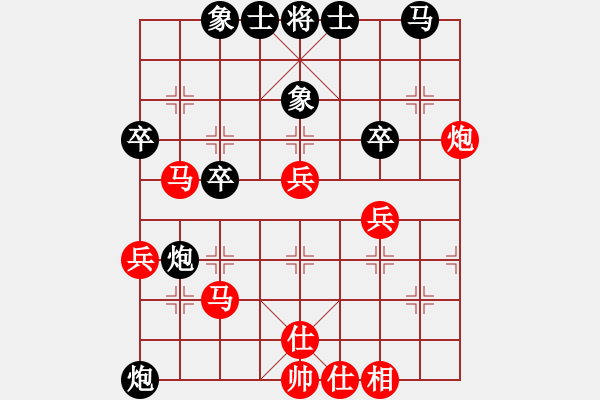 象棋棋譜圖片：無敵羅世信(3段)-勝-你太有才了(5段) - 步數(shù)：40 