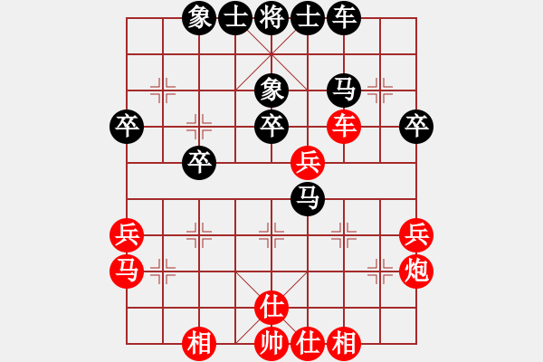 象棋棋譜圖片：江湖狂刀(4段)-負-智取生辰綱(6段) - 步數(shù)：40 