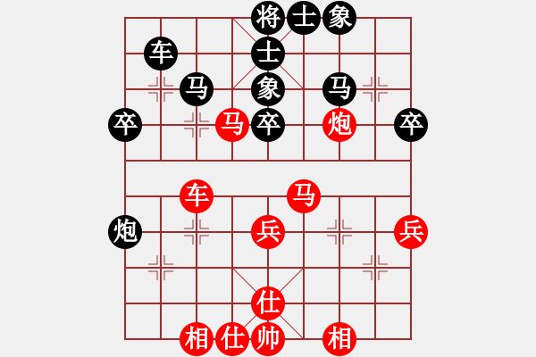 象棋棋譜圖片：百分之五十(5級(jí))-勝-天下第一(9級(jí)) - 步數(shù)：50 