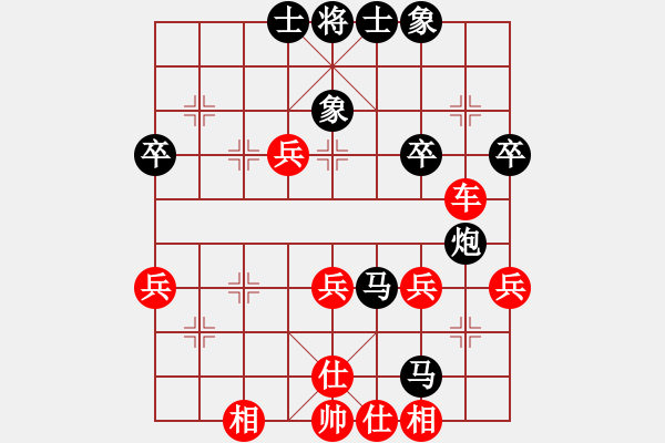 象棋棋譜圖片：伊水布衣(2段)-勝-白氏劍客(3段) - 步數：40 