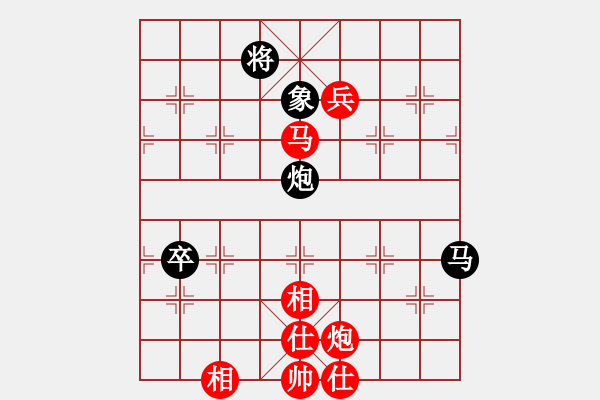 象棋棋譜圖片：小龍男(初級)-勝-古董(6級) - 步數：110 