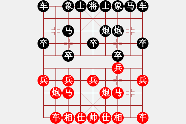 象棋棋譜圖片：董子仲 先和 陳超 - 步數(shù)：10 