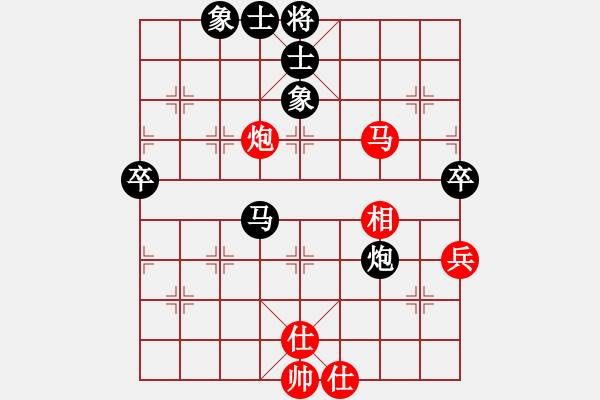 象棋棋譜圖片：瓢城浪人(月將)-和-一心下棋(9段) - 步數(shù)：100 