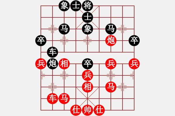 象棋棋譜圖片：殺過幾頭豬(月將)-負(fù)-故事金品(月將) - 步數(shù)：40 