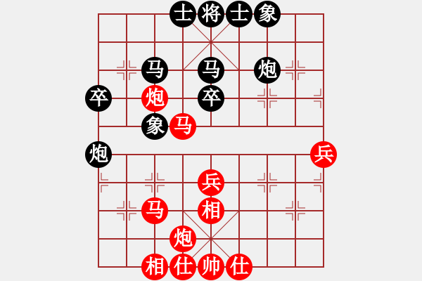 象棋棋譜圖片：王守印 先和 董學(xué)武 - 步數(shù)：47 