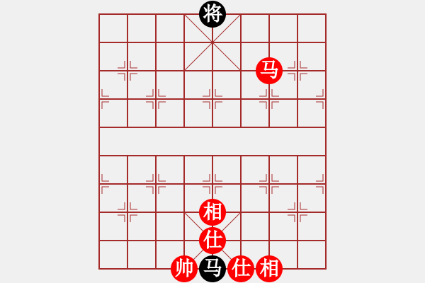 象棋棋谱图片：单马擒王 - 步数：0 