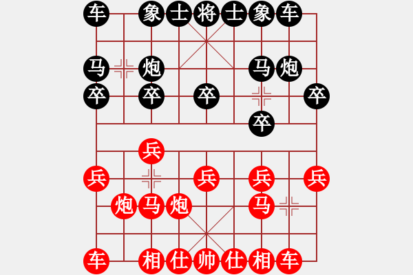 象棋棋谱图片：北京威凯＆金环建设京冀联队 陆伟韬 负 杭州环境集团队 赖理兄 - 步数：10 