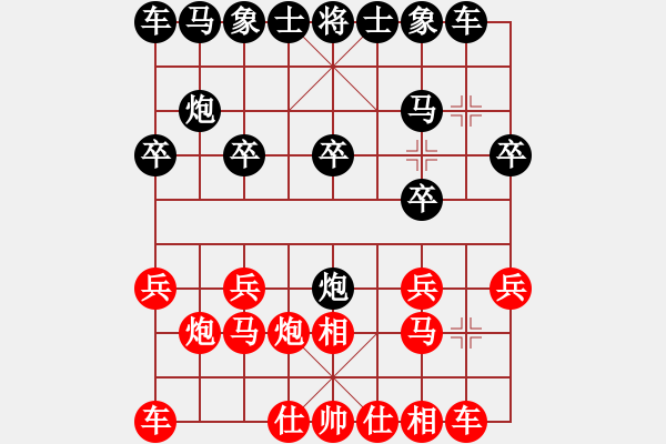 象棋棋譜圖片：鄰家女孩(月將)-負(fù)-雨后驚虹(6段) - 步數(shù)：10 