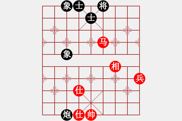 象棋棋谱图片：少年包青天(风魔)-和-党晓阳(北斗) - 步数：110 