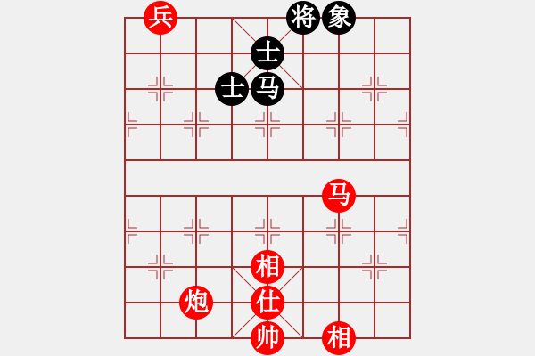 象棋棋譜圖片：棋局-3k a cbbP2 - 步數(shù)：100 