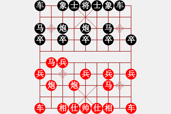 象棋棋譜圖片：小蟲測(cè)試(地煞)-勝-新算法天機(jī)(無(wú)極) - 步數(shù)：10 