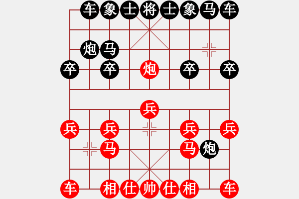 象棋棋譜圖片：飛天象 先勝 果果 20230822 - 步數(shù)：10 