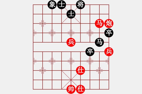 象棋棋譜圖片：棋局-2an 8 7B - 步數(shù)：10 