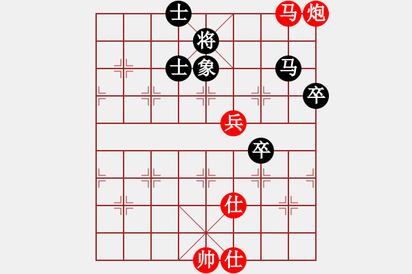 象棋棋譜圖片：棋局-2an 8 7B - 步數(shù)：30 