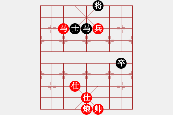 象棋棋譜圖片：棋局-2an 8 7B - 步數(shù)：80 