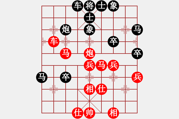 象棋棋譜圖片：獨(dú)尊弈林(1段)-勝-山西曙光(3段) - 步數(shù)：50 