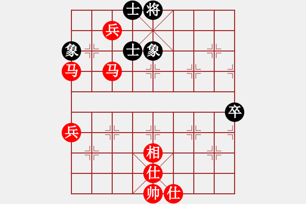 象棋棋譜圖片：人機(jī)對(duì)戰(zhàn) 2024-6-28 16:41 - 步數(shù)：90 