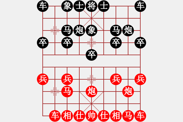 象棋棋譜圖片：財(cái)哥[紅] -VS- 陳健纘[黑] - 步數(shù)：10 