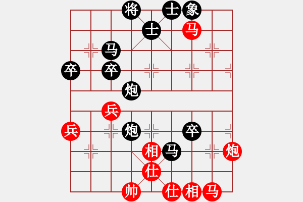 象棋棋譜圖片：神馬都是浮云[紅] -VS- 里瓦爾多(亮)[黑] - 步數(shù)：60 