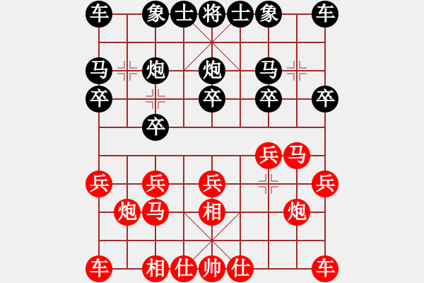 象棋棋譜圖片：新加坡 康德榮 勝 德國(guó) 濮方堯 - 步數(shù)：10 