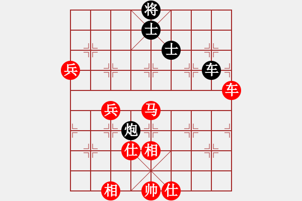 象棋棋譜圖片：棋局-3k3453R14 - 步數(shù)：60 