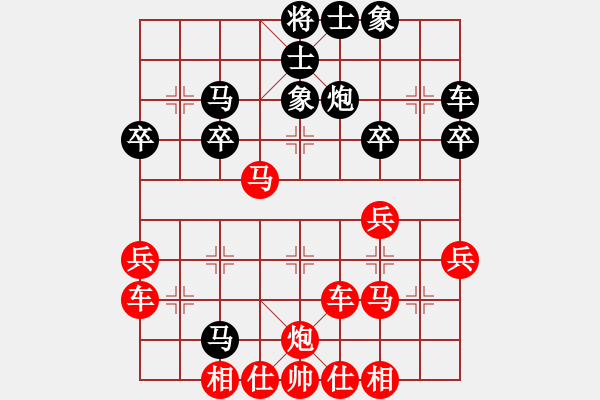 象棋棋譜圖片：JJ象棋太守棋狂百戶2先勝亍斗王百戶32019·4·9 - 步數(shù)：31 