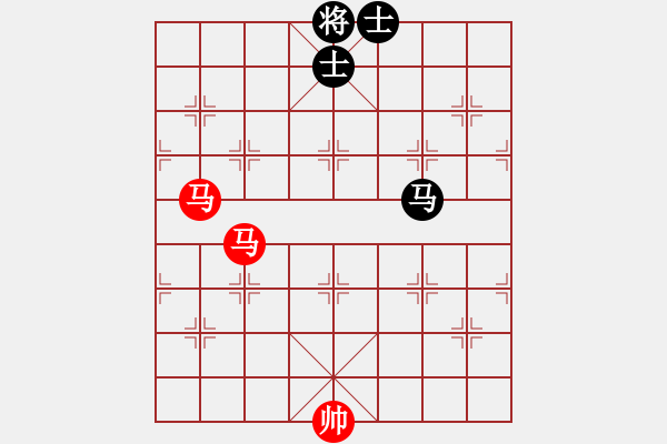 象棋棋譜圖片：雙馬勝馬雙士（三） - 步數(shù)：10 