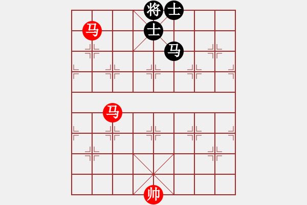 象棋棋譜圖片：雙馬勝馬雙士（三） - 步數(shù)：20 