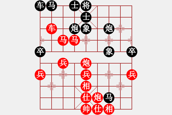 象棋棋譜圖片：從心開(kāi)始[紅] -VS- 負(fù)分太后 魚(yú)[黑](1) - 步數(shù)：50 