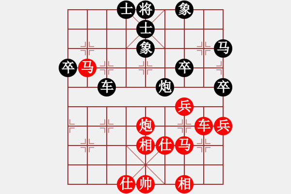 象棋棋譜圖片：體委 先負(fù)原 電腦分析 - 步數(shù)：53 