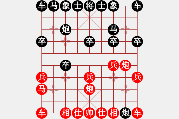 象棋棋譜圖片：1234 - 步數(shù)：10 