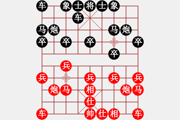 象棋棋譜圖片：財哥[紅] -VS- 陳健纘[黑] - 步數(shù)：10 