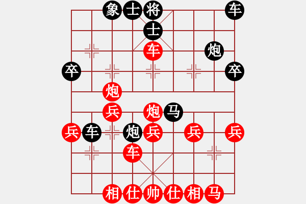 象棋棋譜圖片：qyrsyk(2段)-勝-胖嘟嘟(9級) - 步數(shù)：33 