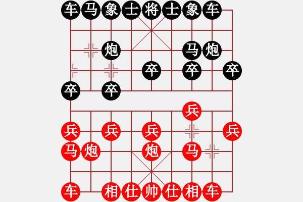 象棋棋譜圖片：天弈居士(6段)-勝-神舟伍號(9段) - 步數(shù)：10 