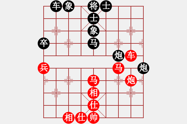 象棋棋譜圖片：2006年弈天迪瀾杯賽第五輪：華山之顛(9段)-和-聽雨軒飛雪(9段) - 步數(shù)：60 