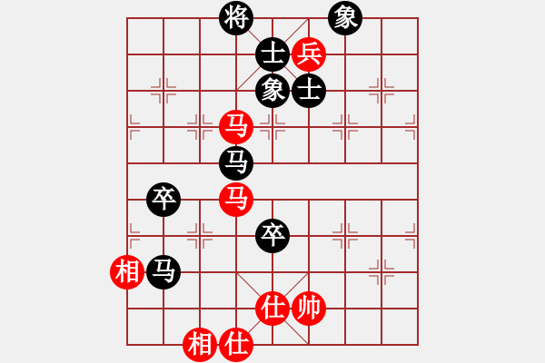 象棋棋譜圖片：周軍 先負(fù) 張學(xué)潮 - 步數(shù)：110 