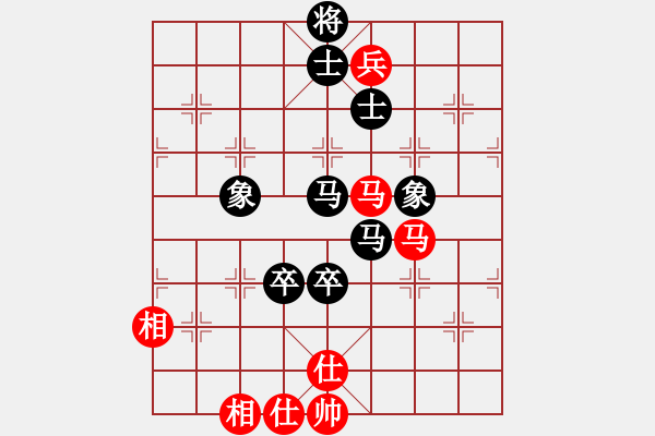 象棋棋譜圖片：周軍 先負(fù) 張學(xué)潮 - 步數(shù)：150 