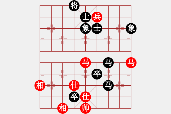 象棋棋譜圖片：周軍 先負(fù) 張學(xué)潮 - 步數(shù)：170 