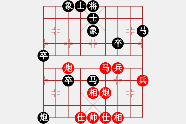 象棋棋譜圖片：3083232(草民) 勝 4010639(草民) - 步數(shù)：50 