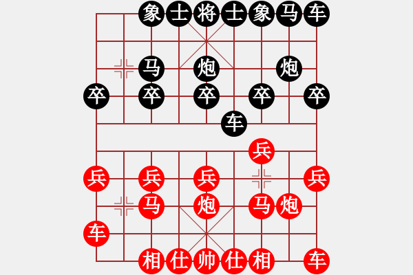 象棋棋譜圖片：第四屆聆聽杯第二輪業(yè)八守門員負(fù)劍客 - 步數(shù)：10 