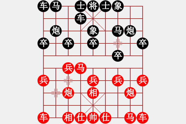 象棋棋譜圖片：老李的風(fēng)情(2段)-負(fù)-rourou(4段) - 步數(shù)：10 