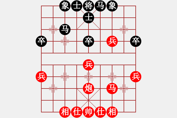 象棋棋譜圖片：梓翰先勝灝楠20190421已評(píng)注 - 步數(shù)：46 