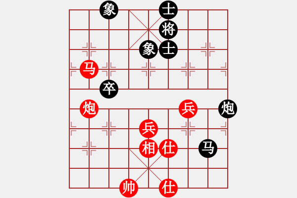 象棋棋谱图片：杨建平 先和 刘宗泽 - 步数：82 