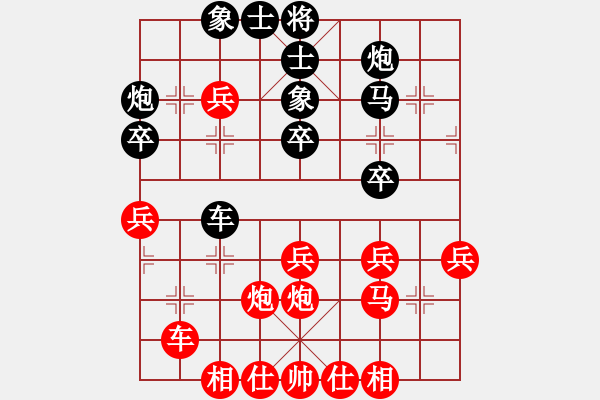 象棋棋譜圖片：江湖老醋(5段)-負(fù)-zzsqj(3段) - 步數(shù)：40 