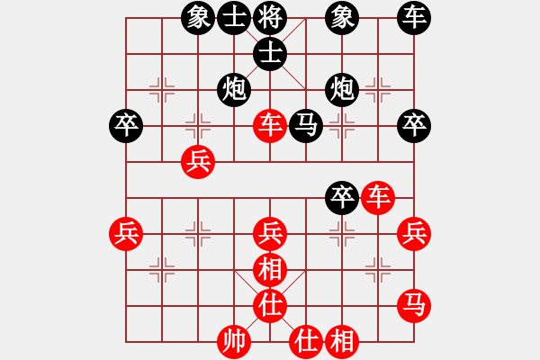 象棋棋譜圖片：軟件是豬(5段)-勝-akakaa(4段) - 步數(shù)：40 